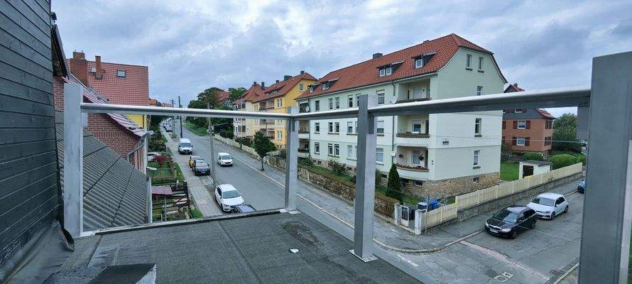 künftiger Balkon Dachgeschoss