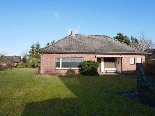 Außen - Blick auf den Freisitz