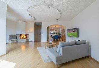 Wohnzimmer Virtuell in Szene gesetzt