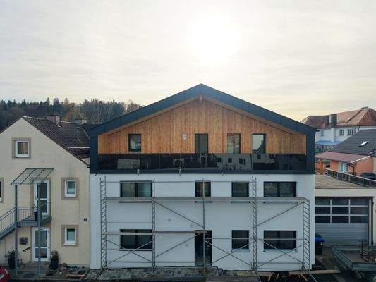 Nordseite mit Balkon