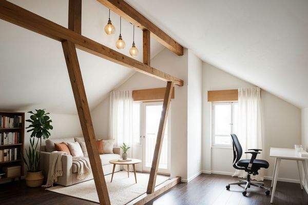 Dachstuhl Beispiel - (KI generiert)