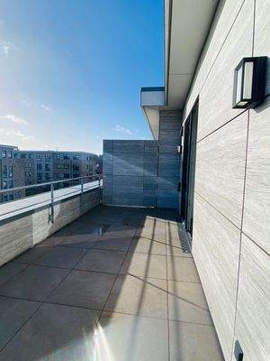 Moderne Dachterrasse