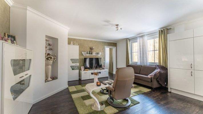 Wohnzimmer im Obergeschoss (Einliegerwohnung)