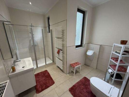 modernisiertes Bad mit ebenerd. Dusche (1)