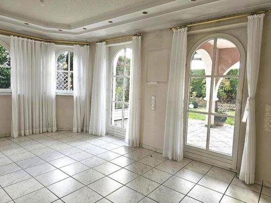 Schöner Blick nach draußen...