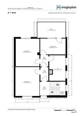 Grundriss Obergeschoss