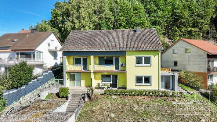 Luftbild - Hausfront