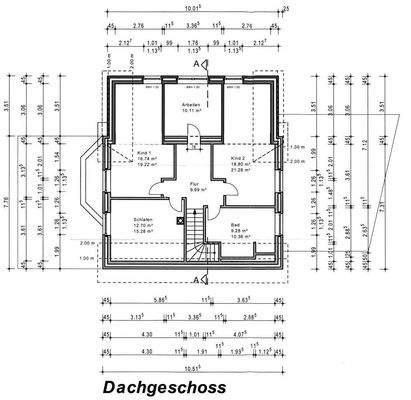 Grundriss Dachgeschoss