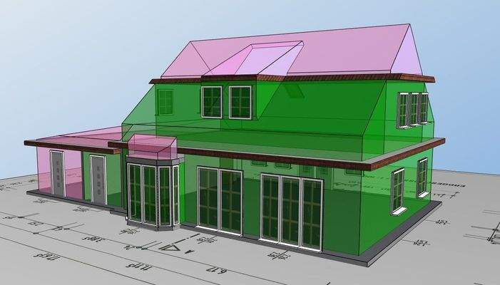 Einblick Südwest beheizt unbeheizt