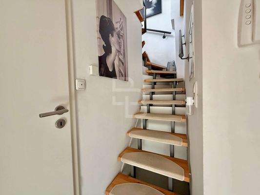 Aufgang Dachgeschoss 