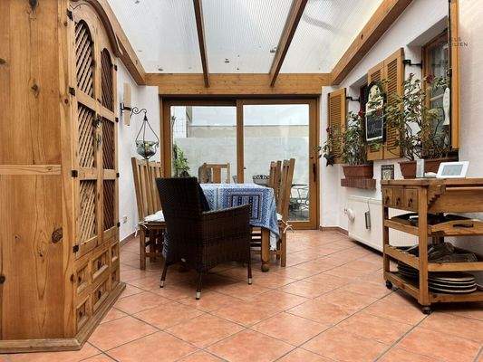 Wintergarten Erdgeschoss