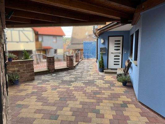 Hauseingangsbereich