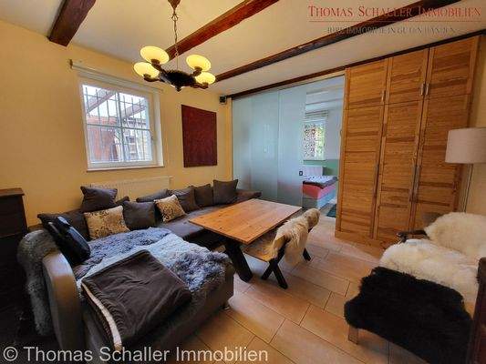 Souterrainwohnung Wohnzimmer 