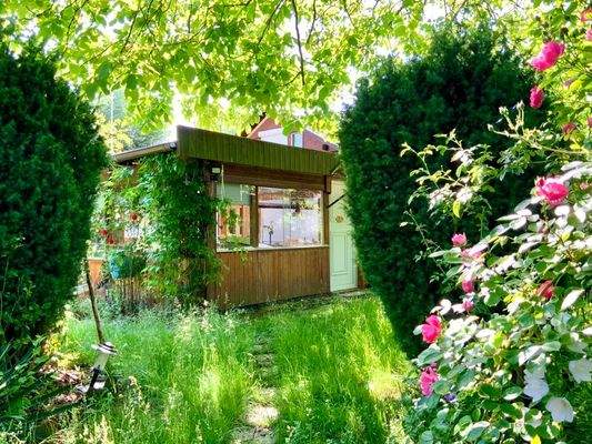 Gartenseite zum Anbau