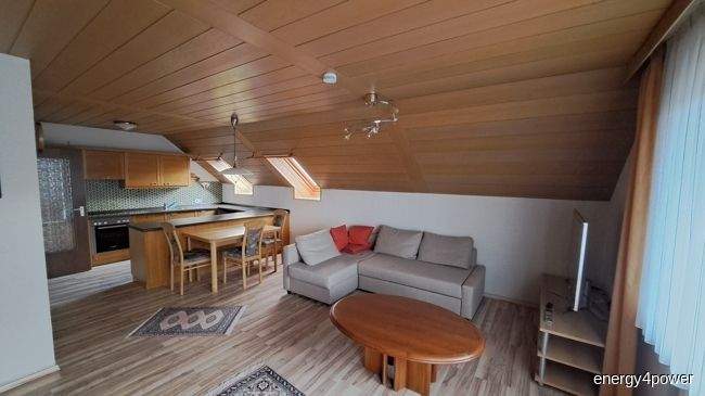 Wohnzimmer offene Küche OG