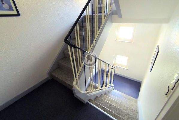 gepflegtes Treppenhaus