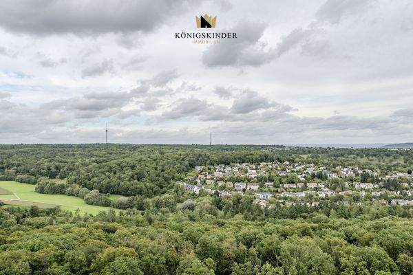 Blick auf den Fernsehturm von Zimmer 1 & 2