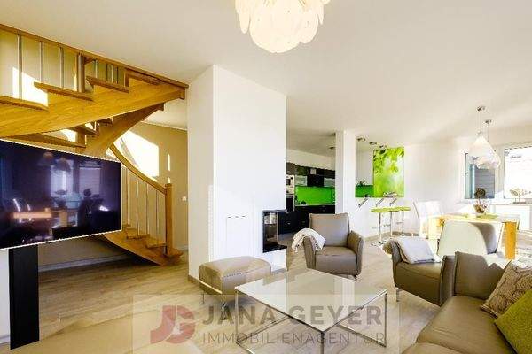 EG - Wohn-, Essen-, Küchenbereich