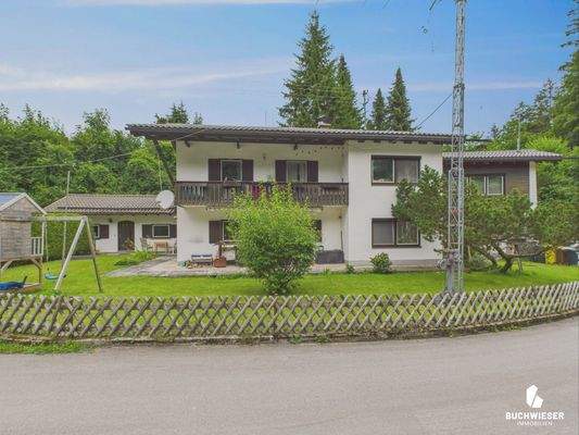 Blick auf den großen Garten