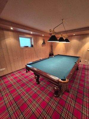 Billardzimmer Teilansicht..