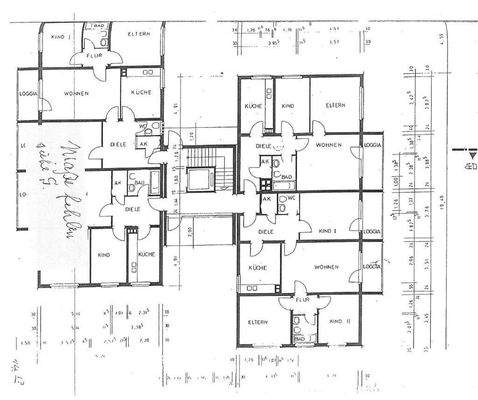 Grundriss EG- VI. OG