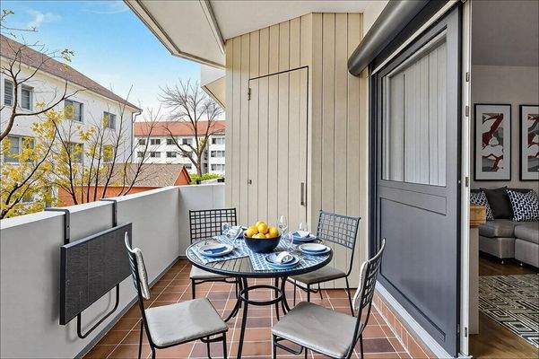 Visualisierung Balkon West