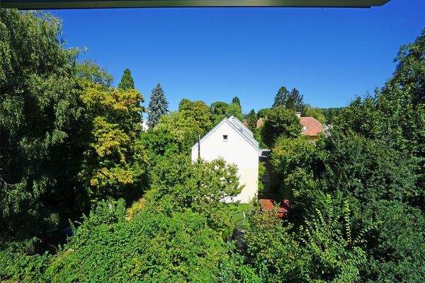 Ausblick vom Wohnzimmer