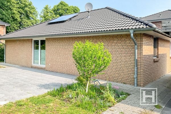 Rückwärtige Hausansicht
