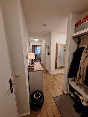 Eingang mit Garderobe