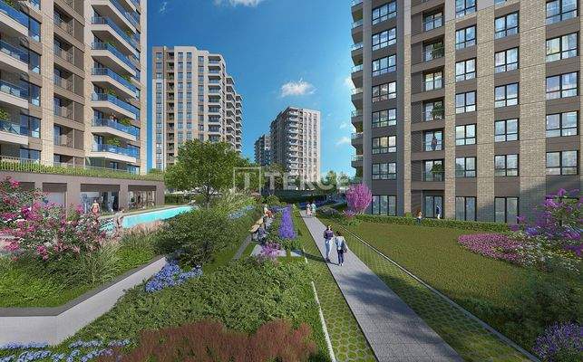 Apartments with Sea and Princes' Islands Views in Maltepe