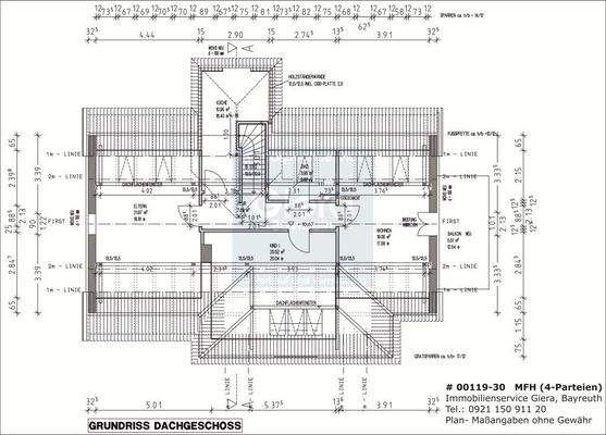 Grundriss Dachgeschoss