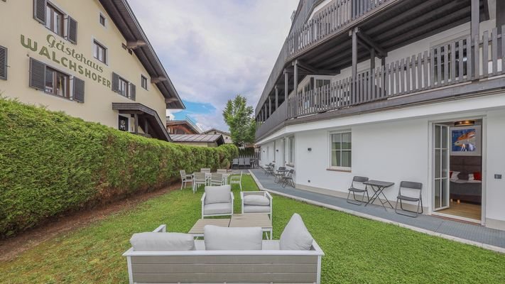 KITZIMMO-Garten Apartment mit touristischer Widmung kaufen - Immobilien Kitzbühel.