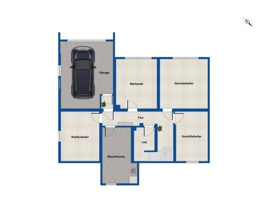 Grundriss - Untergeschoss