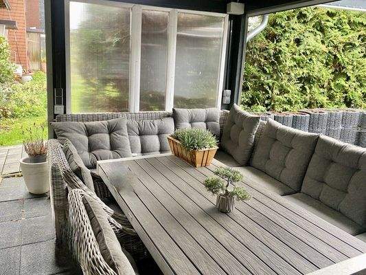 Der attraktive Außenbereich