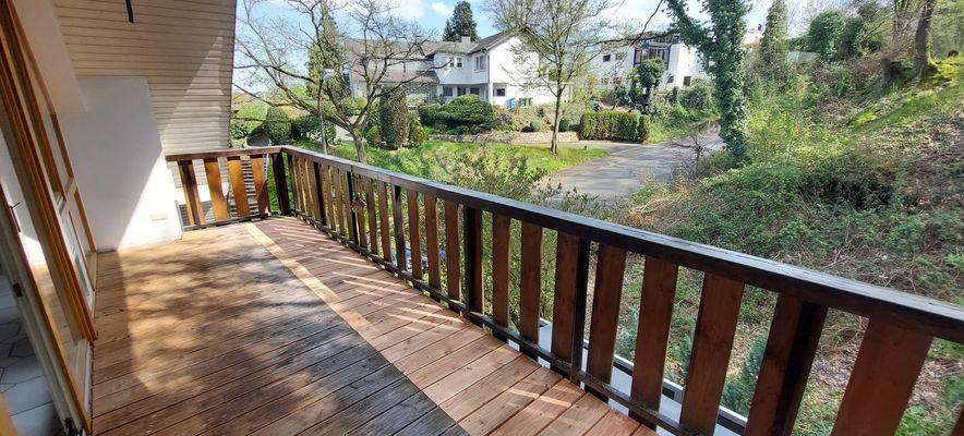 Großer Balkon