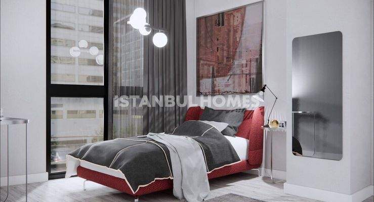 Stylish Flats in a Complex with Swimming Pool in Üsküdar İstanbul