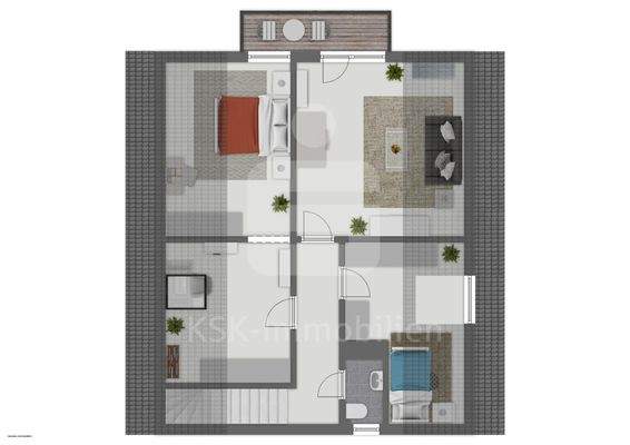 Grundriss Obergeschoss