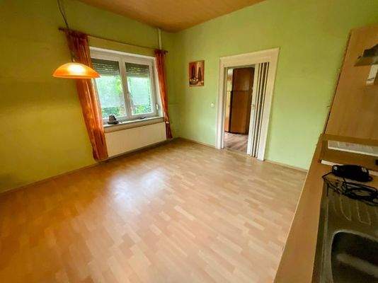 Küche und Essbereich