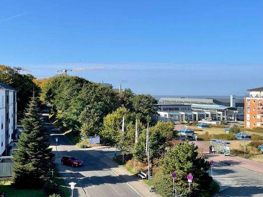 Blick von der Dachterrasse
