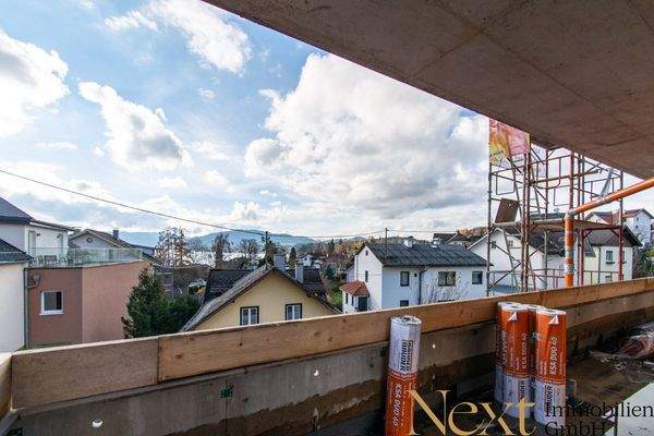 Rohbau - Aussicht Balkon