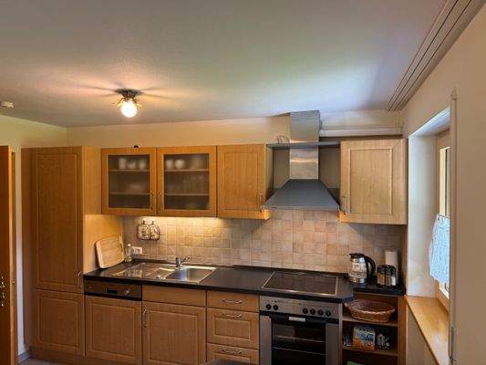 Küche in der Einliegerwohnung