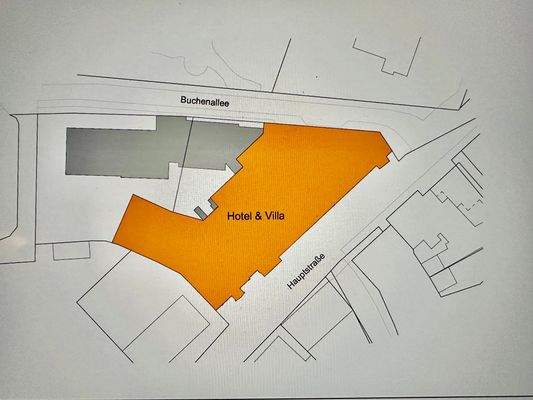 Orange + grauer Bereich