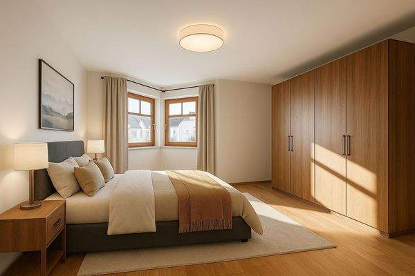 Schlafzimmer Visualisierung