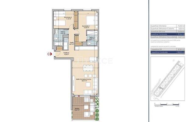 Affordable Flats with Large Terraces in Benalmádena Pueblo