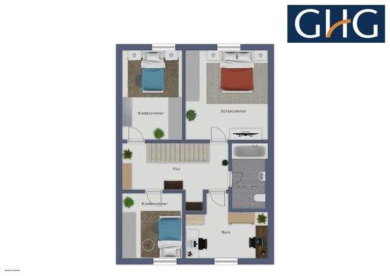 Grundriss Obergeschoss