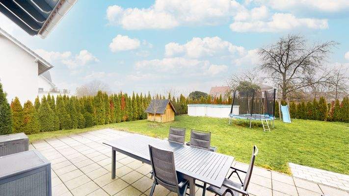 Großzügige Terrasse