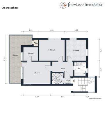 Grundriss - Obergeschoss