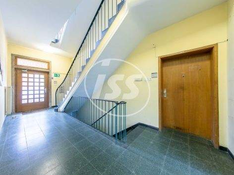 Treppenhaus zum Eingang