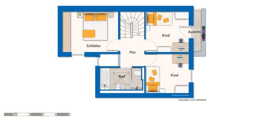 Grundriss Obergeschoss
