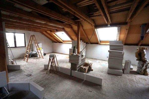 Teilausgebautes Dachgeschoss